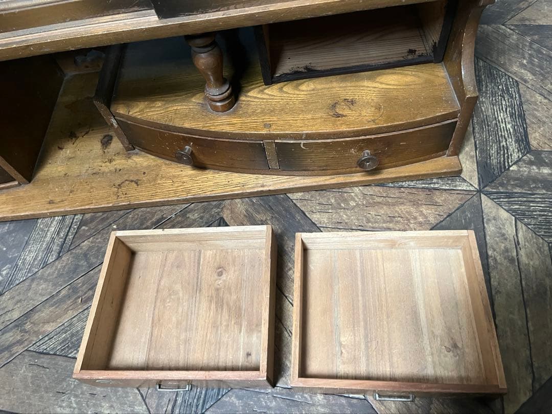 戸棚 昭和レトロ 当時物 インテリア 茶箪笥