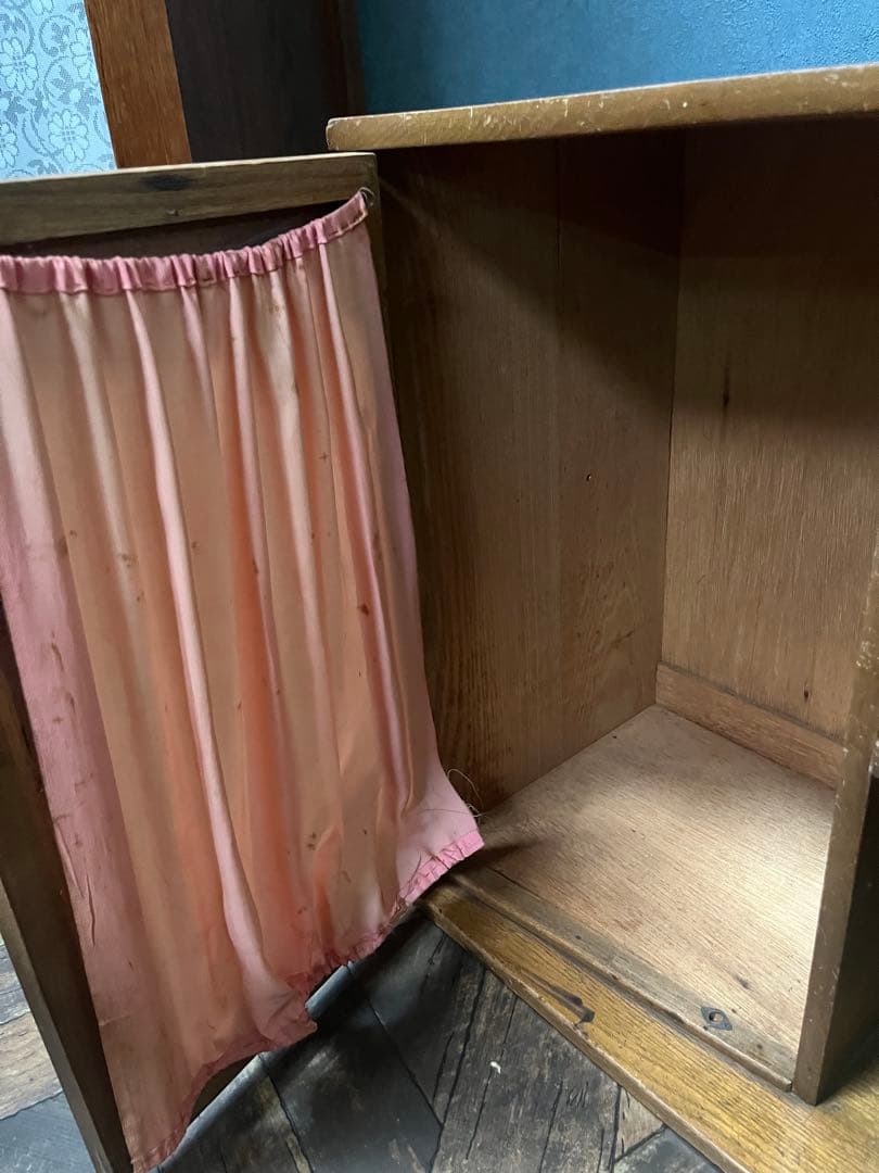 戸棚 昭和レトロ 当時物 インテリア 茶箪笥