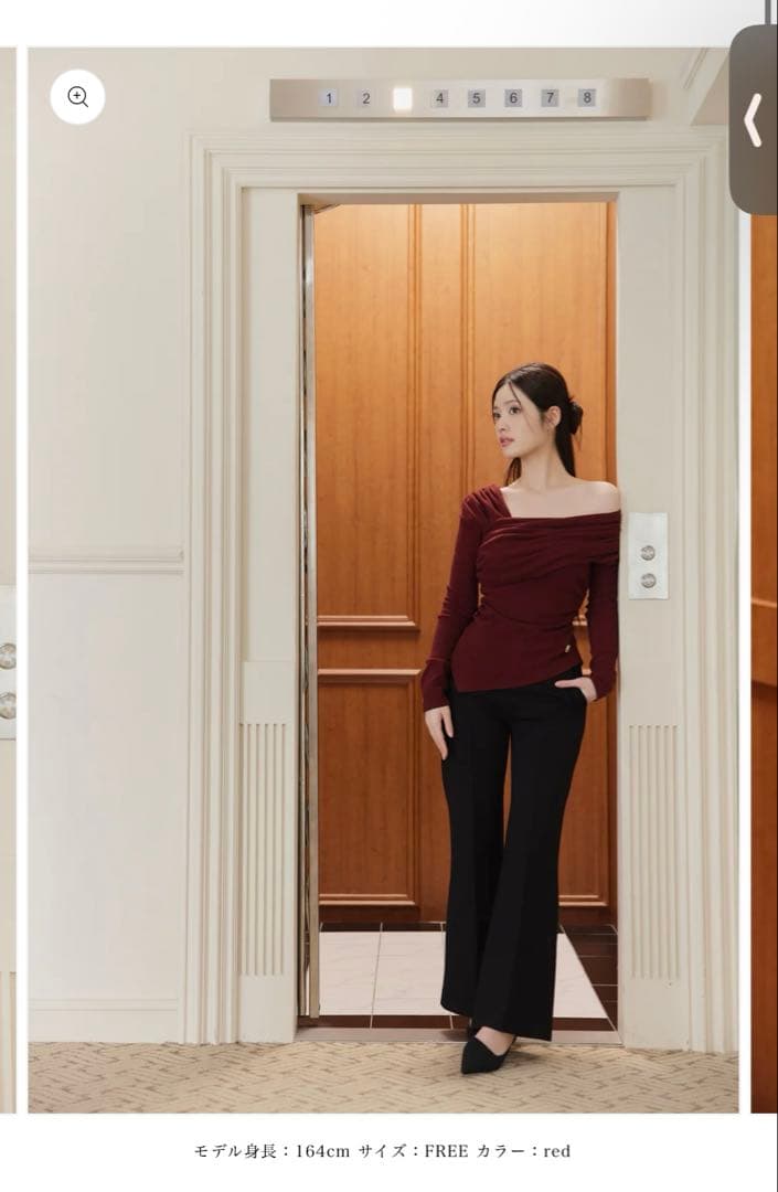 k*u様 poláura ポローラ3wayクロスワンショルダートップス