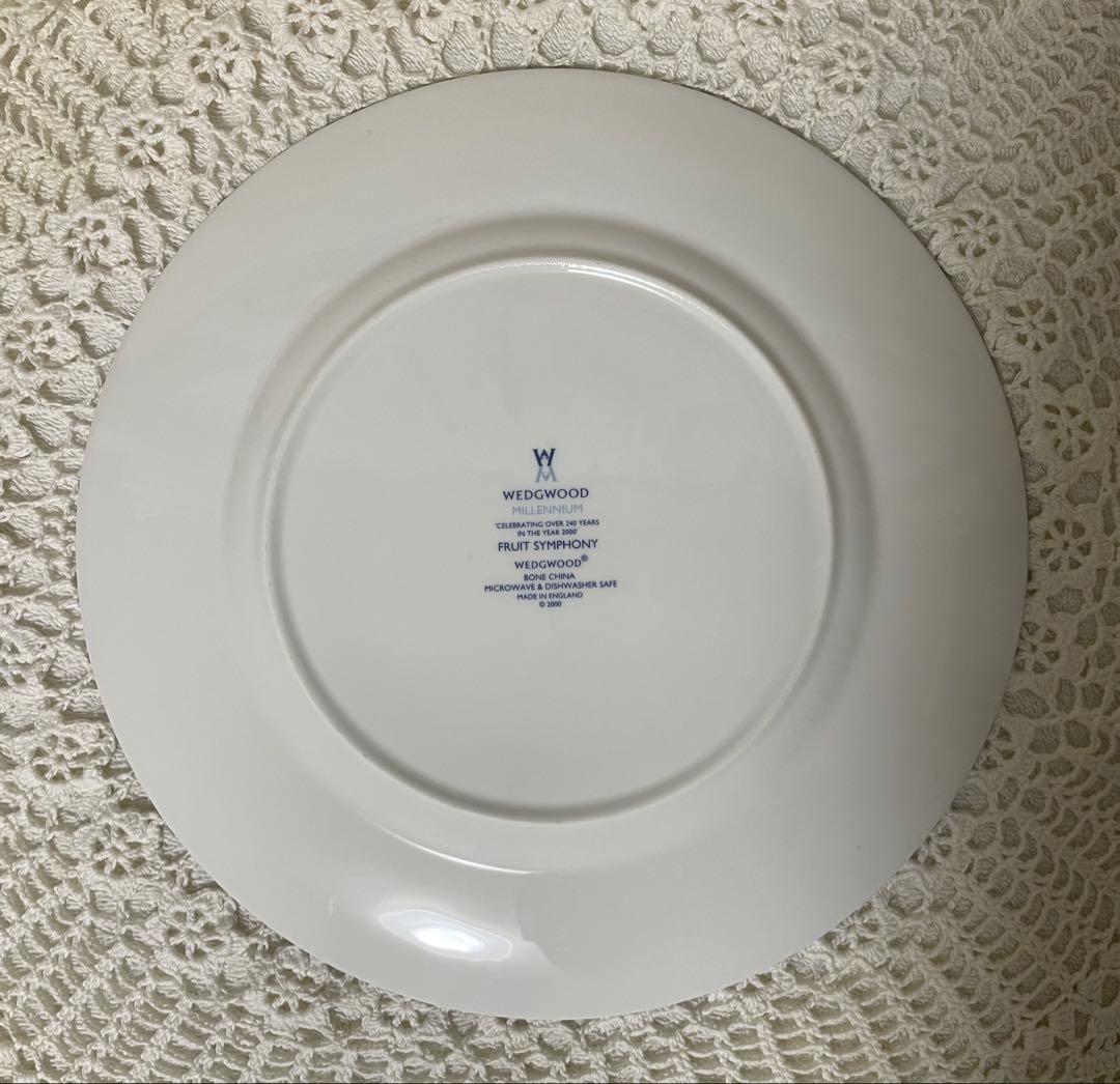  フルーツシンフォニー　パスタ皿とディナープレート各2枚セット