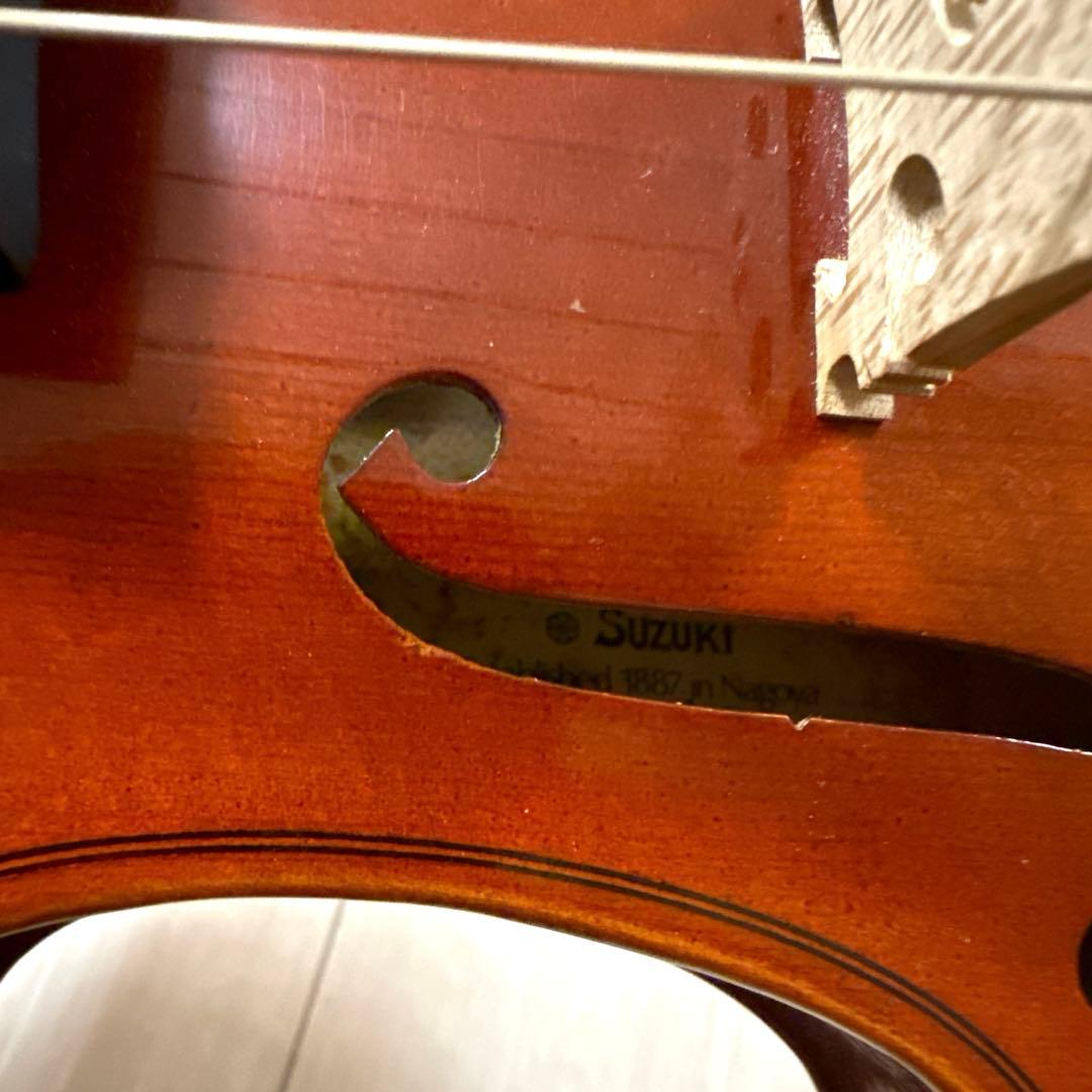 SUZUKIバイオリン No.280 1/2サイズ【ケース、肩当て付き】