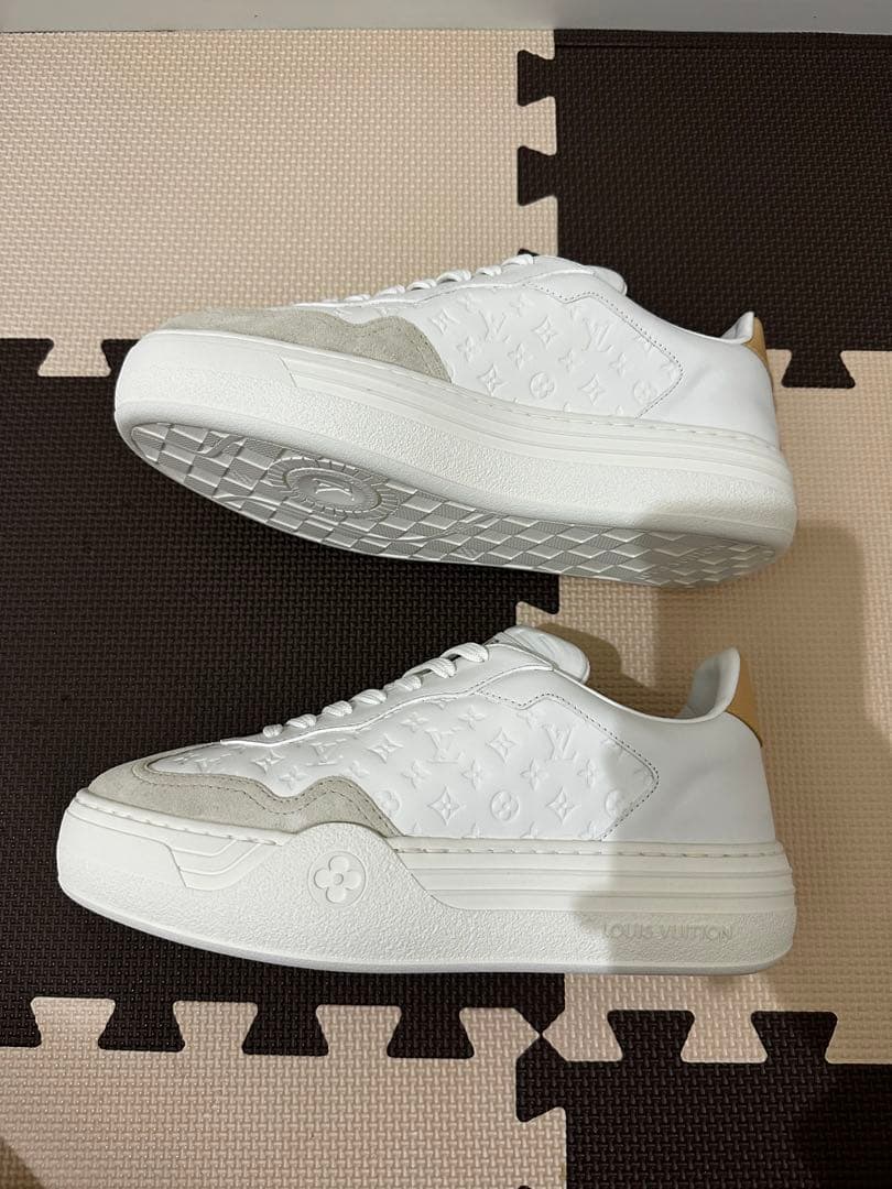 【ここママ】【新品】LOUIS VUITTON LVグルービー スニーカー