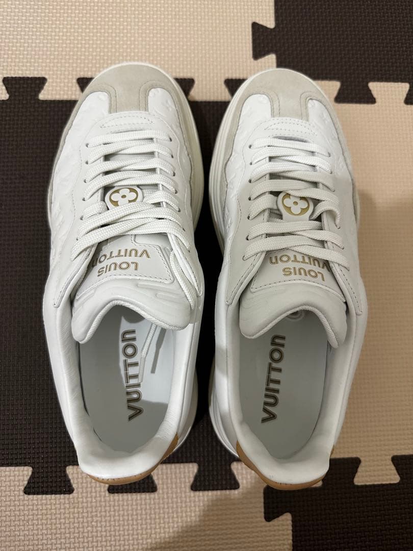 【ここママ】【新品】LOUIS VUITTON LVグルービー スニーカー
