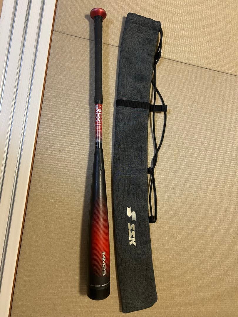 SSK 軟式バット MN23 バットケース付き