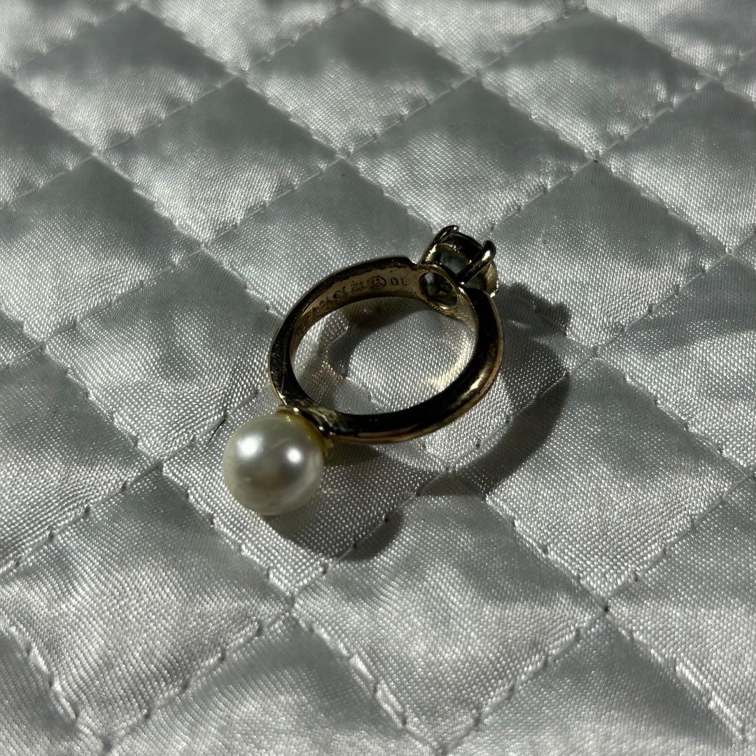 ま*ん様 Maison margiela 2WAY パールリング