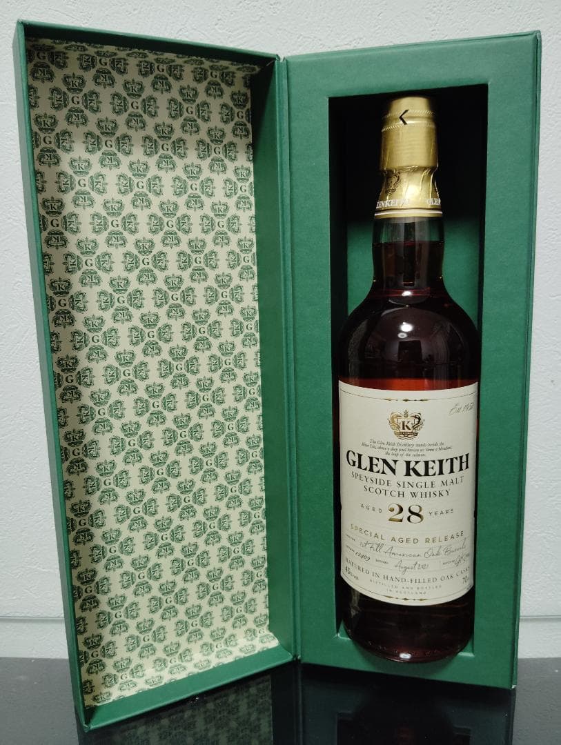 グレンキース 28年 GLEN KEITH 正規品 43度 700ml ２８年