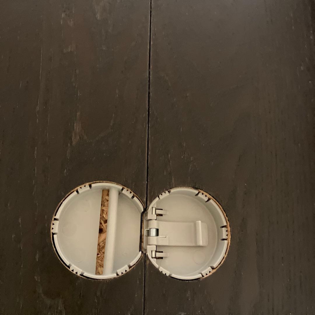 IKEA イケア　伸長式ダイニングテーブル　BJURSTA ブラック　③