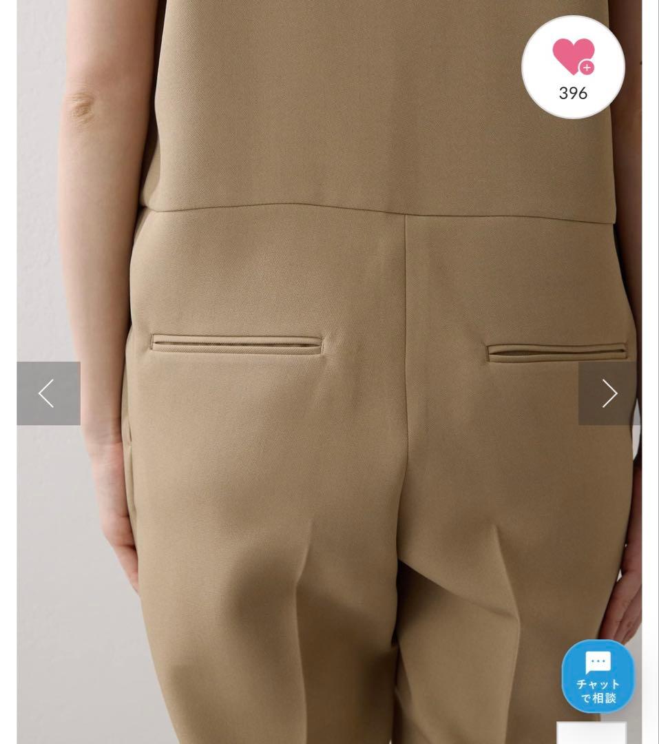 whim gazette 【インフルエンサーコラボ】ダブルフェイスサロペット