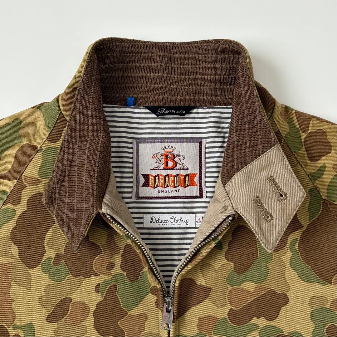 別注★バラクータ × DELUXE G9 ハリントンジャケット 迷彩 カモ