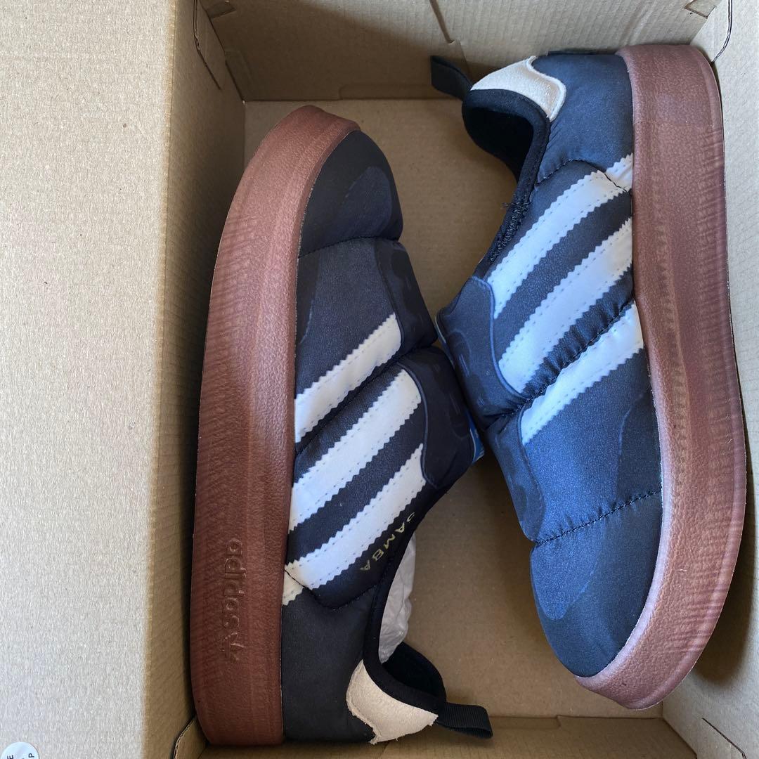 adidas パフィレッタ　ブラック　24.5cm