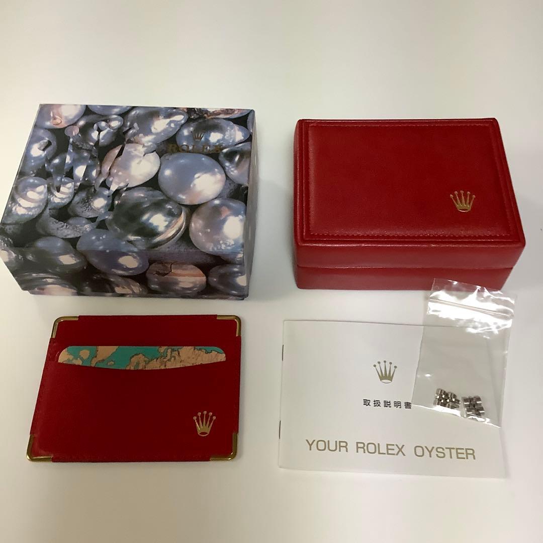 ROLEX ケース・ボックス・時計のコマ付き