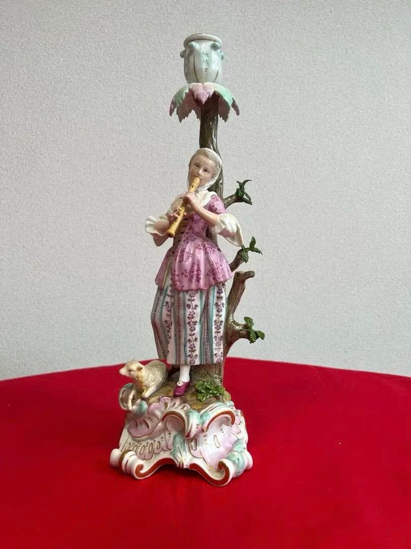 マイセン　羊飼いの女性