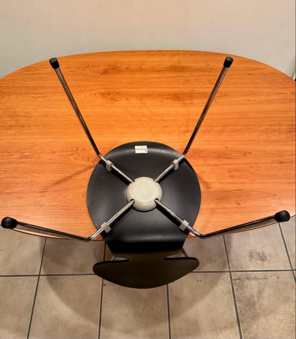 l*d様 フリッツハンセン アントチェア ブラック 4本脚（3/3)