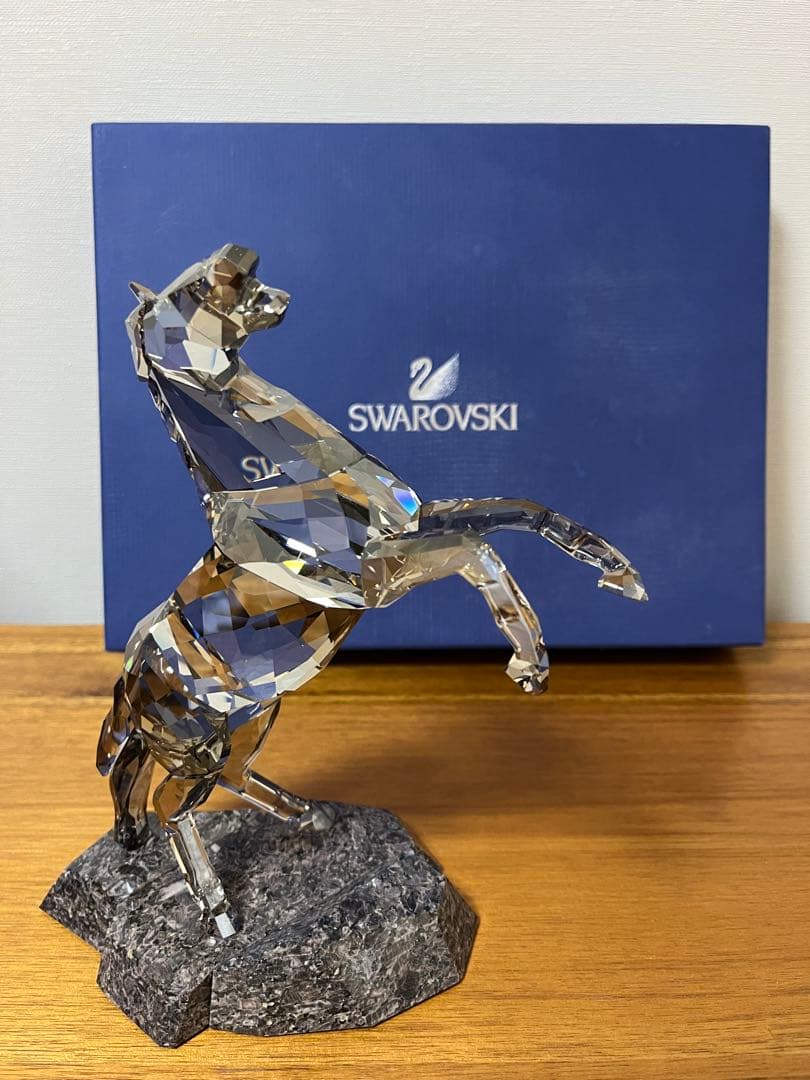 スワロフスキー SWAROVSKI スタリオン オブジェ 置物 馬 ウマ　午年