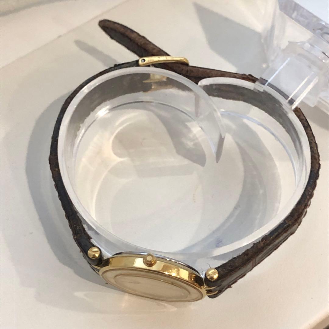 【高級】SEIKO LASSALE アナログ腕時計 稼働品　ゴールド/ブラック