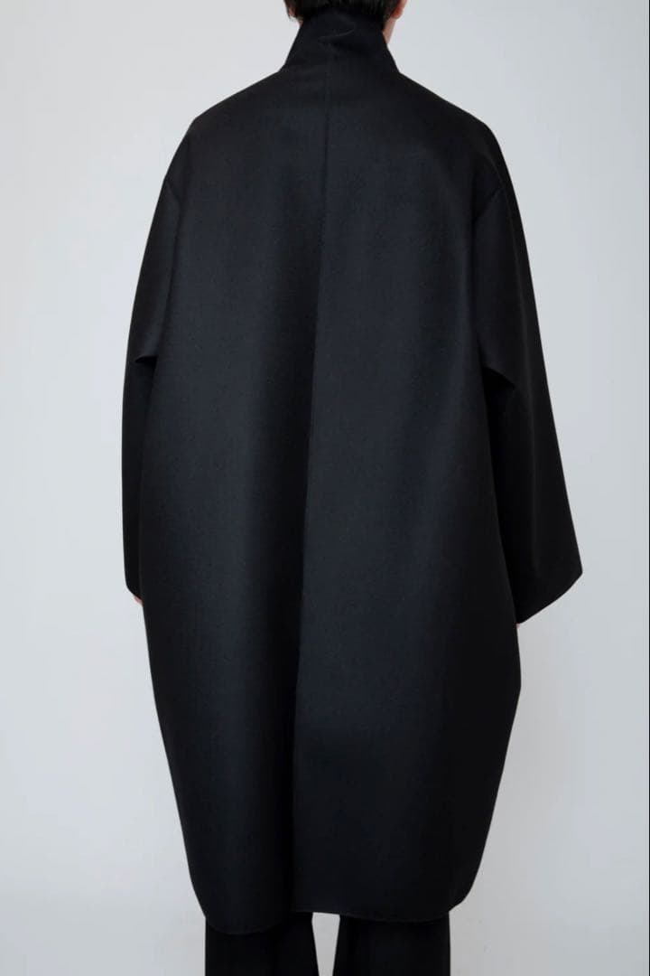 ジャケット・アウター 25AW RAINMAKER KYOTO COCOON COAT / BLACK