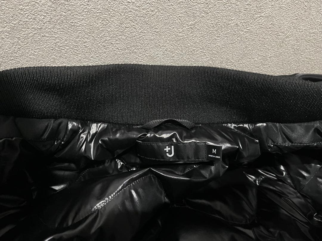 +j UNIQLO ダウンオーバーサイズリブブルゾン