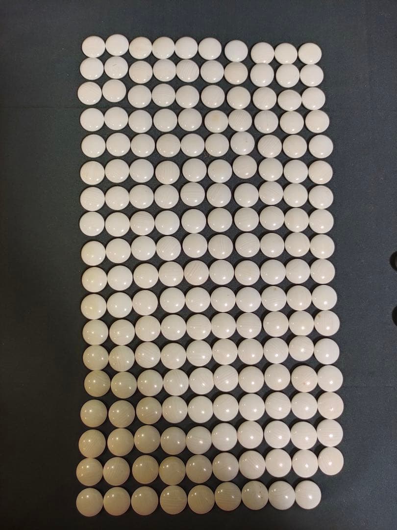 天然本蛤・那智黒石 碁石 国産 スワブデ 囲碁 碁笥 懐志 欅特大 36号