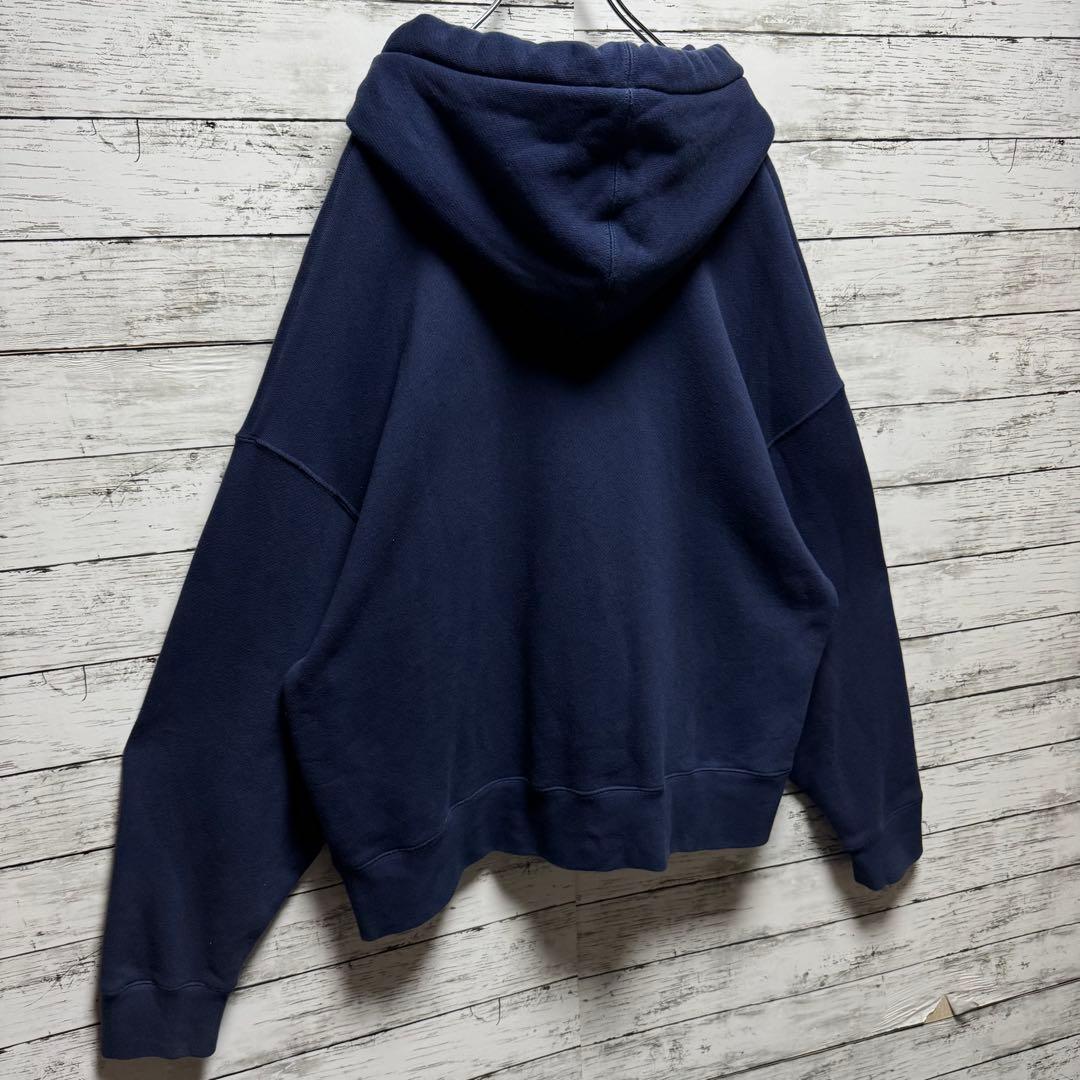 893【人気のL】パームエンジェルス　ベア　パイルロゴ　QR鑑定済　パーカー