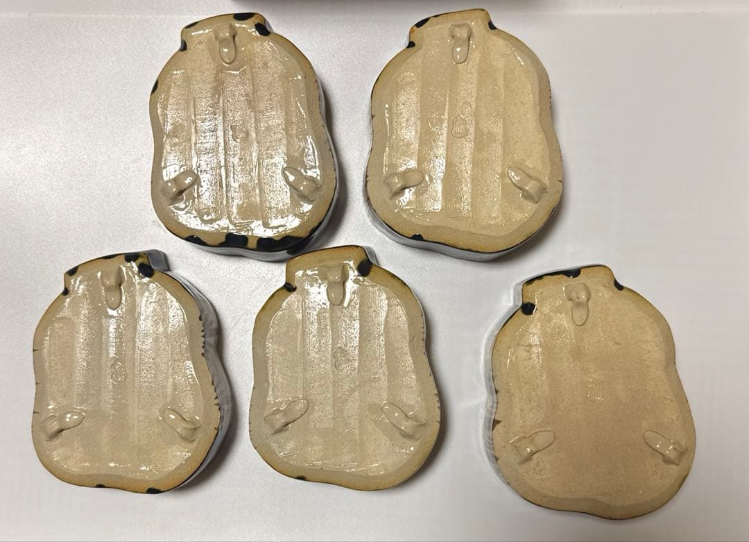 ⭐︎加藤作助造織部瓢向う付　5客