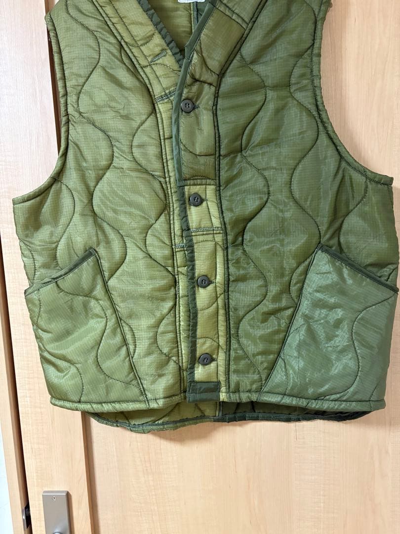 ODDMENT オッドメントＭ-65 キルティングライナー リメイクベスト