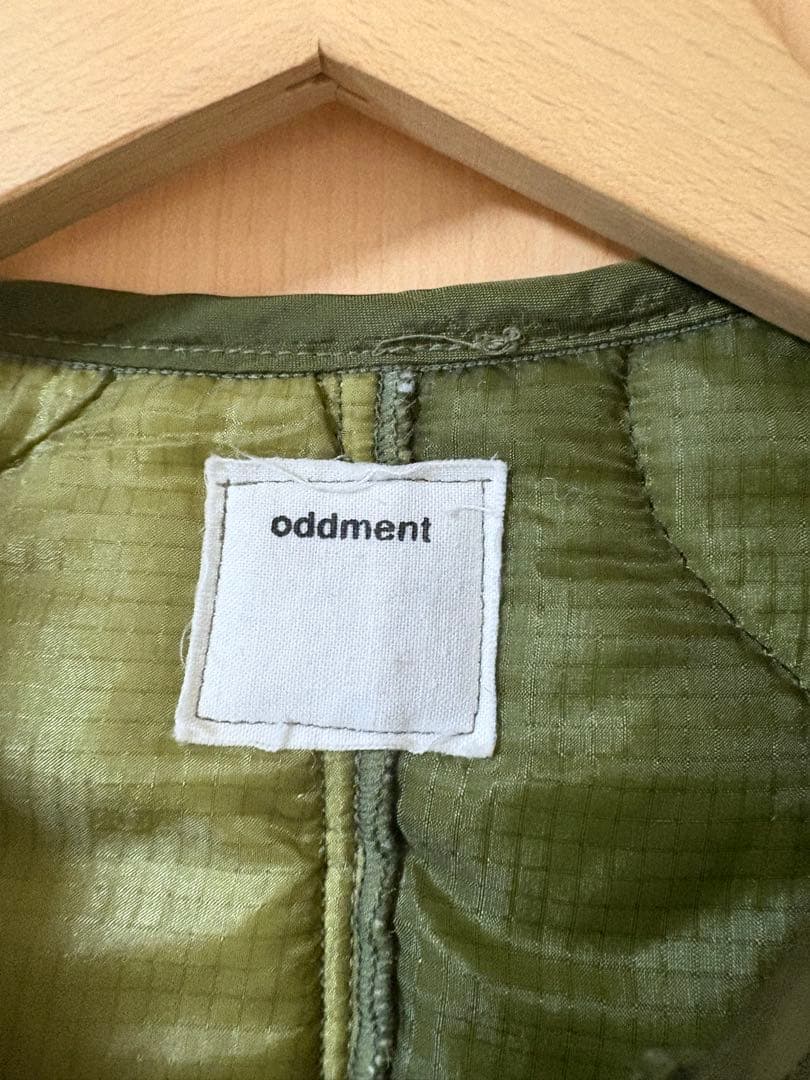 ODDMENT オッドメントＭ-65 キルティングライナー リメイクベスト