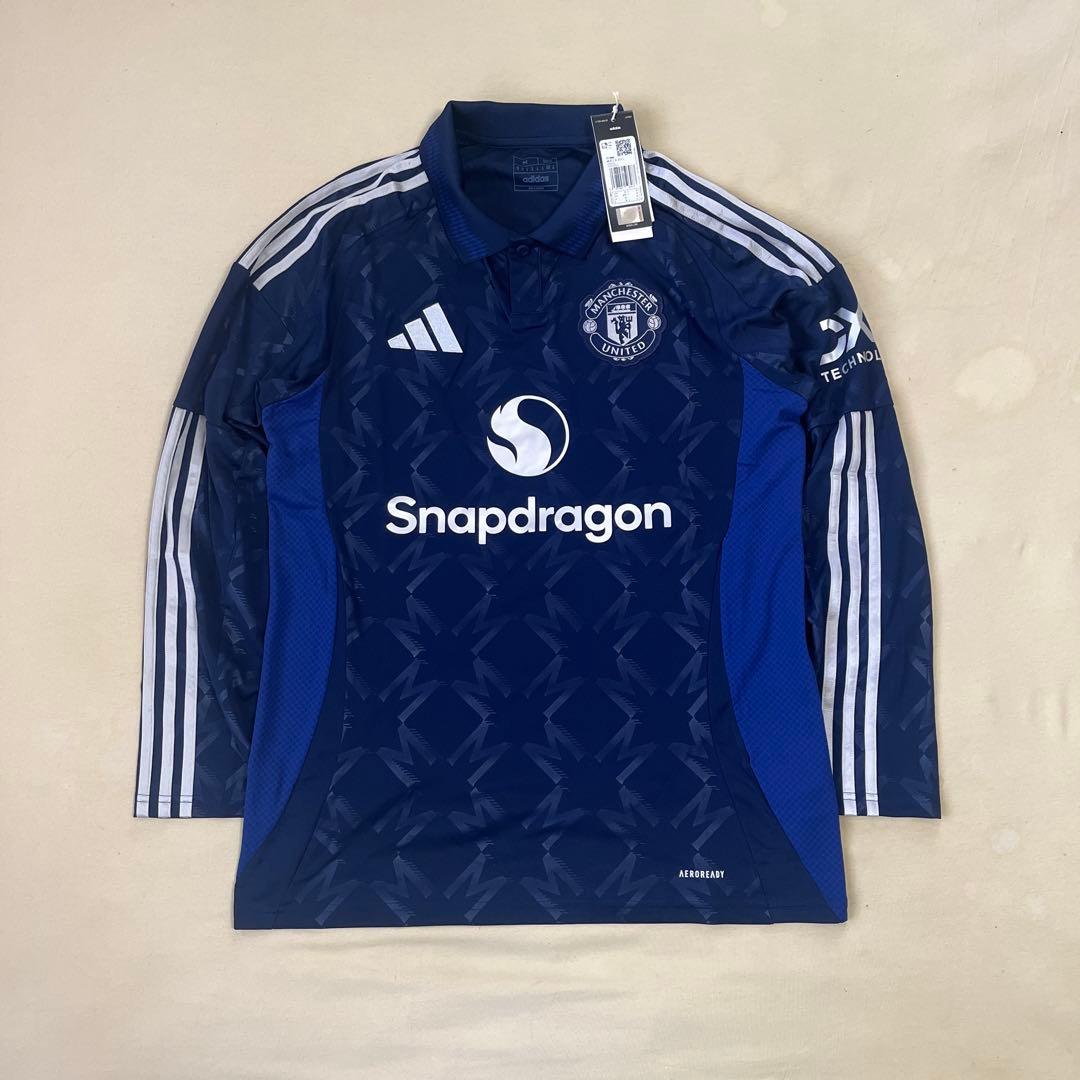 正規品 マンチェスター・ユナイテッド 長袖 アウェイ ユニフォーム タグ付き