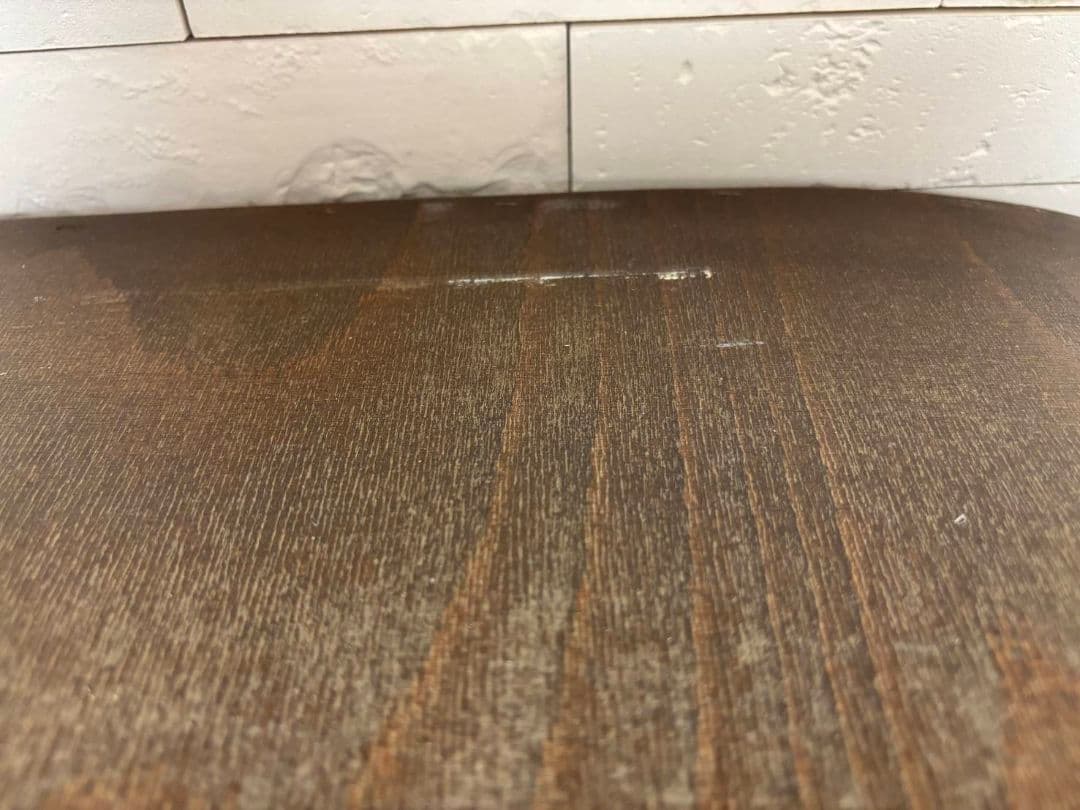 オランダ家具 オーク無垢材 ガラス扉キャビネット/本棚/食器棚/飾り棚