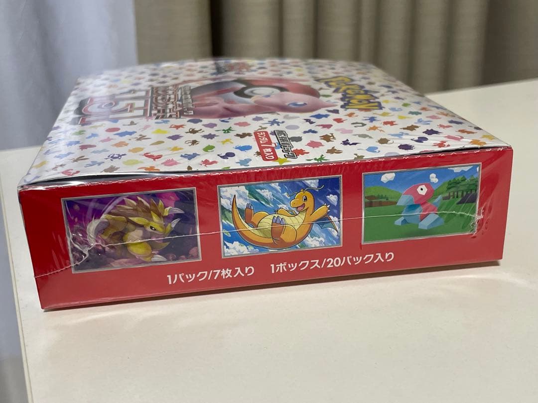 ポケモンカードゲーム 「ポケモンカード151」BOX シュリンク付き