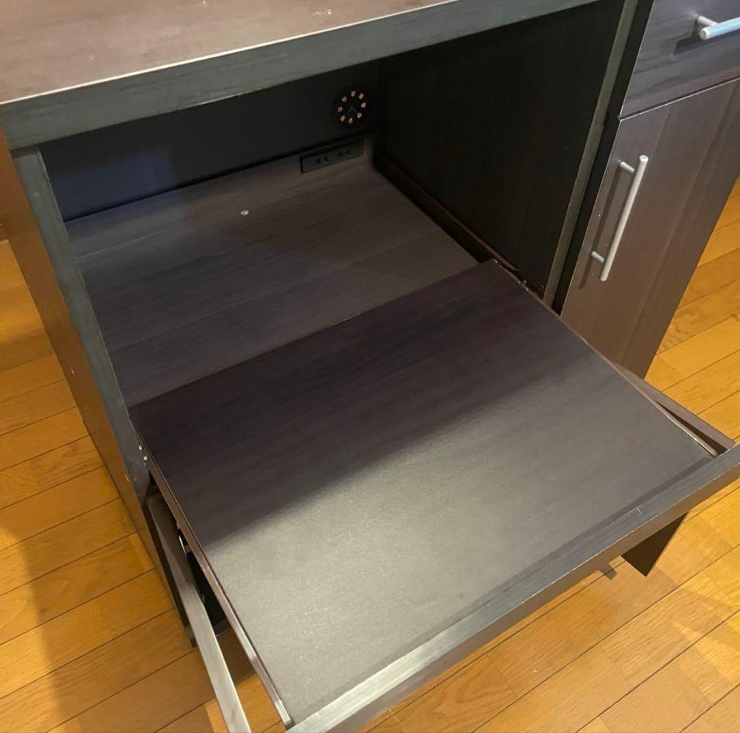 ニトリ　キッチンボード　レンジ台　キャスター付き