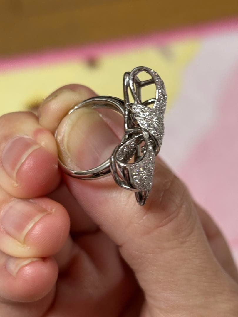 本日のみ　ポンテヴェキオ　リボンリング　　1/20日まで