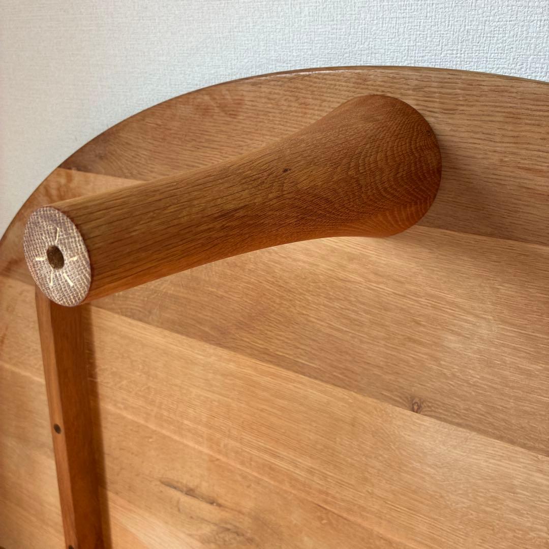 HIDA 森のことば 半円形リビングテーブル 飛騨産業　SN105RT