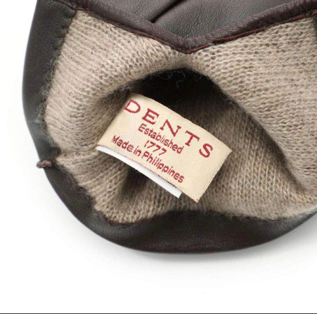 新品　DENTS ヘアシープ レザーグローブ　Sサイズ