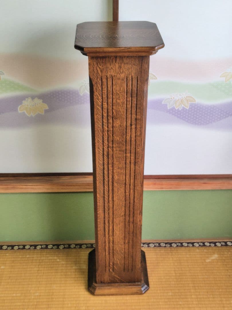 木製　無垢材　CDラック　CD入　CD　５０枚　２枚組・５個　タワー形状　飾り台