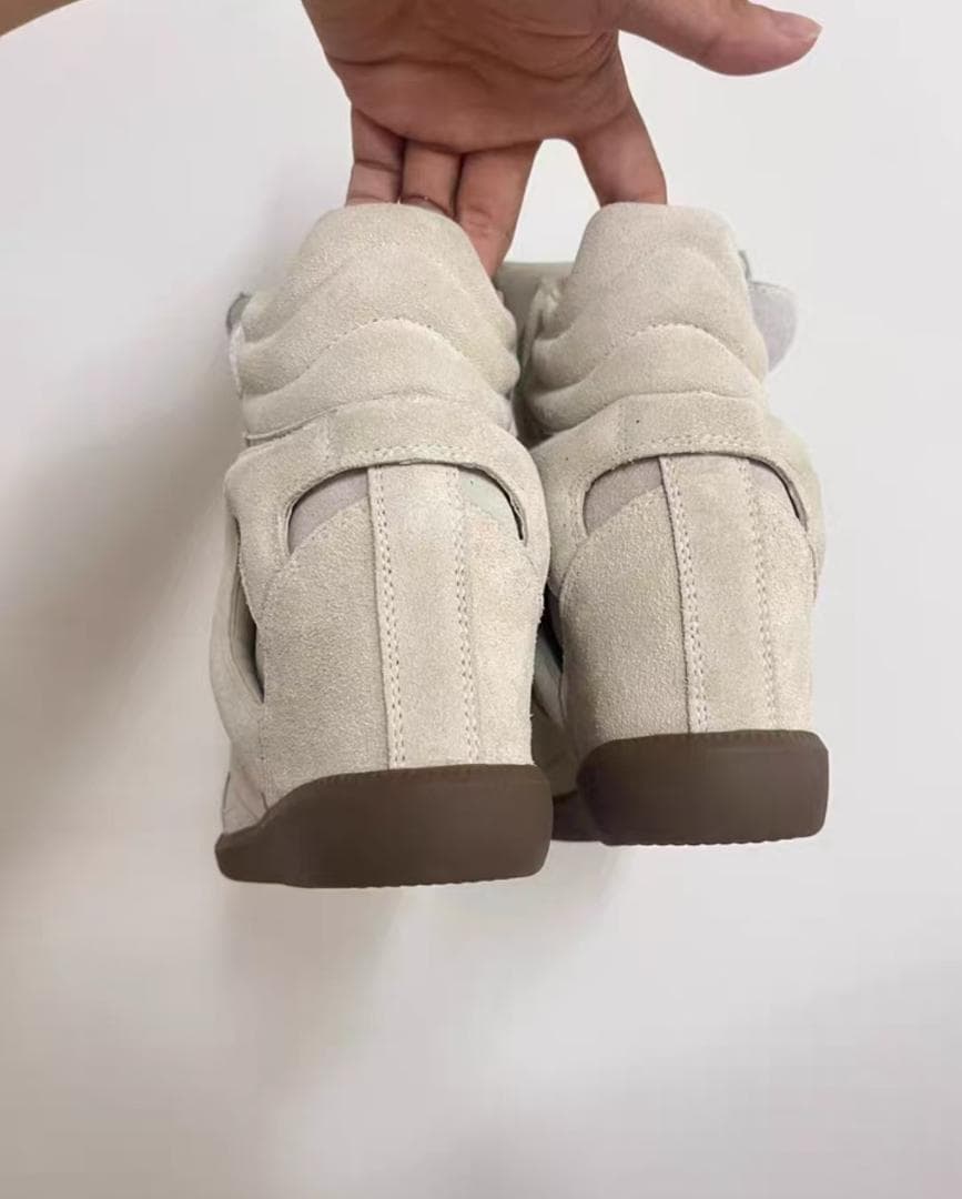 ISABEL MARANT ハイカットスニーカー ホワイト 37サイズ