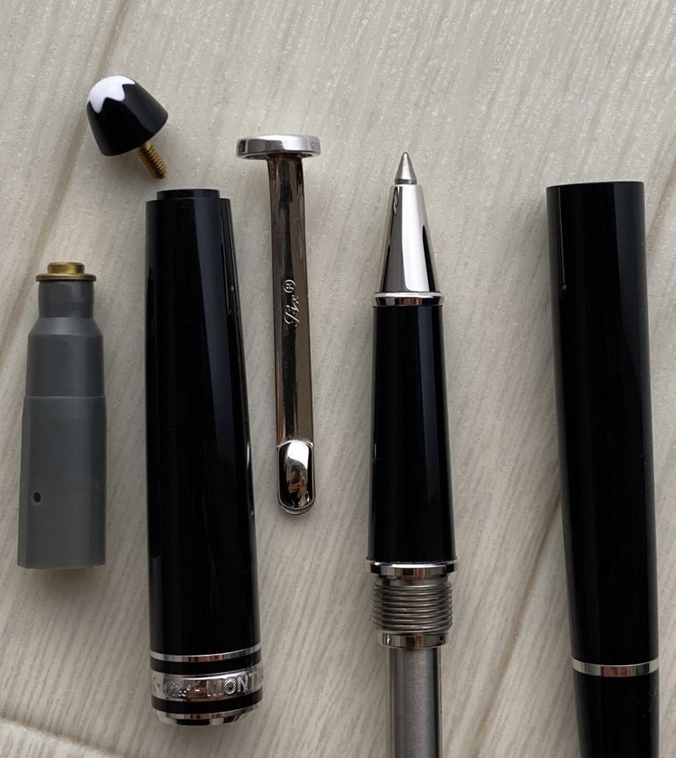 モンブラン P163 プラチナ クラシック キャップ式 ローラーボール ドイツ製