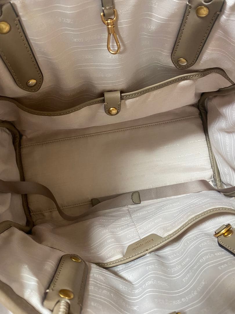 ケイトスペード　ジャガード　トートバッグ