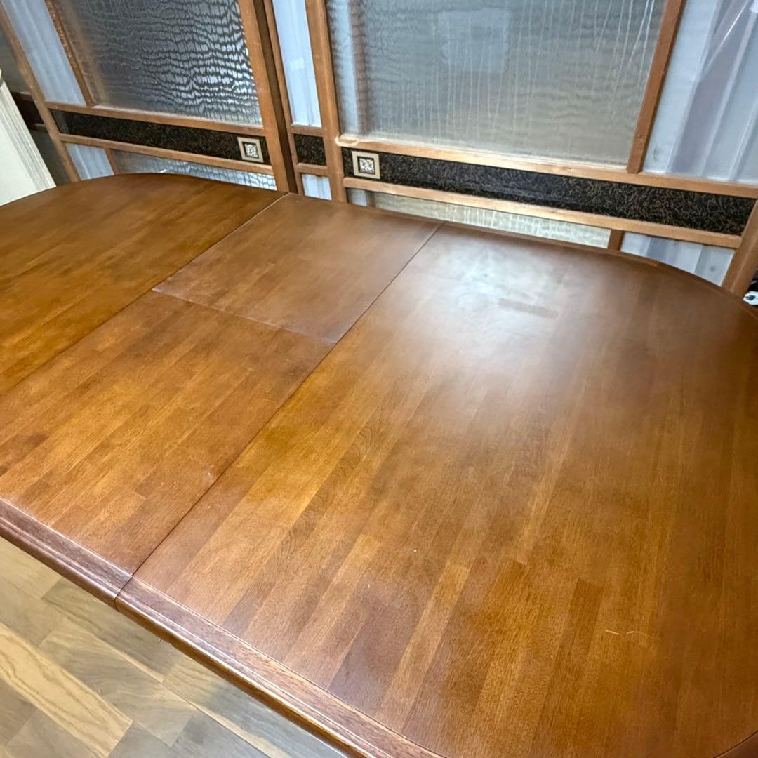 マルニ木工　エクステンションテーブル　日本製　定価40万以上　伸縮テーブル