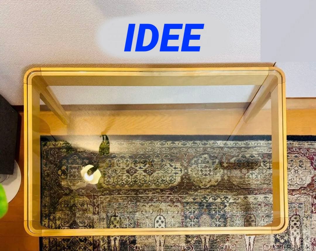 ⭐️超美品⭐️スペシャル⭐️廃盤希少⭐️無印良品⭐️ガラス製センターテーブル⭐️ローテーブル