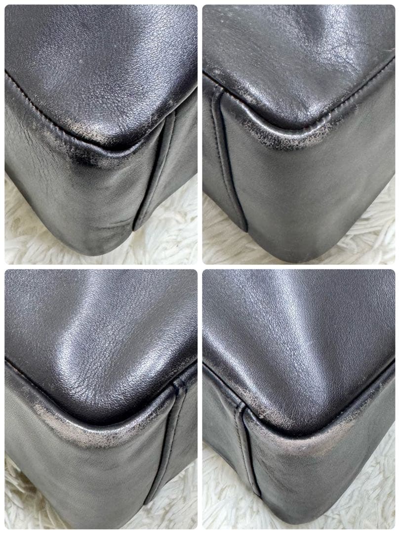 オールドコーチ 4129 トートバッグ ブラック グラブタンレザー 大容量