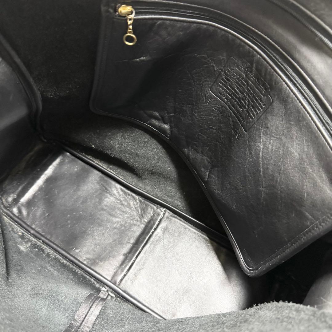 オールドコーチ 4129 トートバッグ ブラック グラブタンレザー 大容量