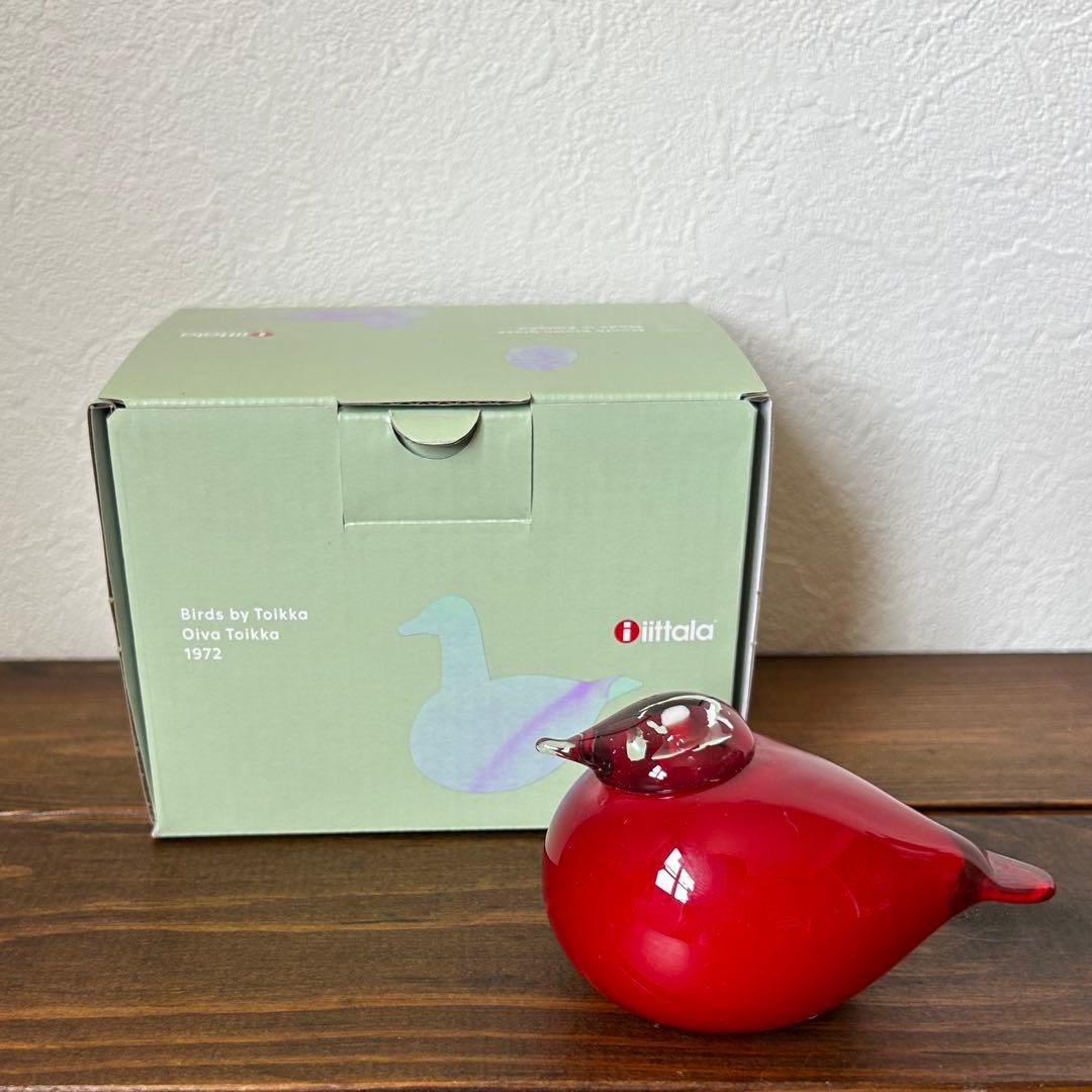 イッタラ　オイバ・トイッカ パフボール　クラン ベリー　ガラスの鳥　2010年