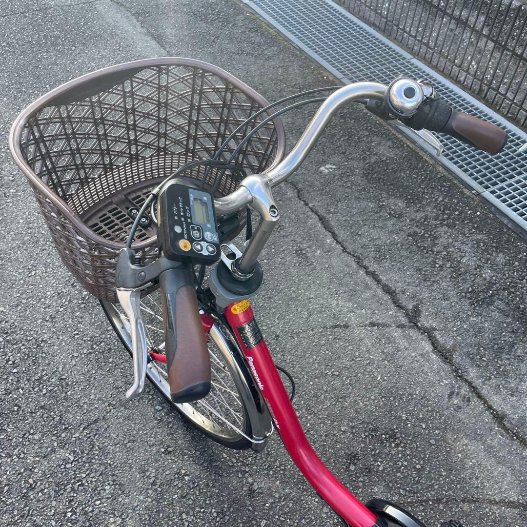 パナソニック電動自転車ビビDX内装3段変速24インチ 美車 送料無料