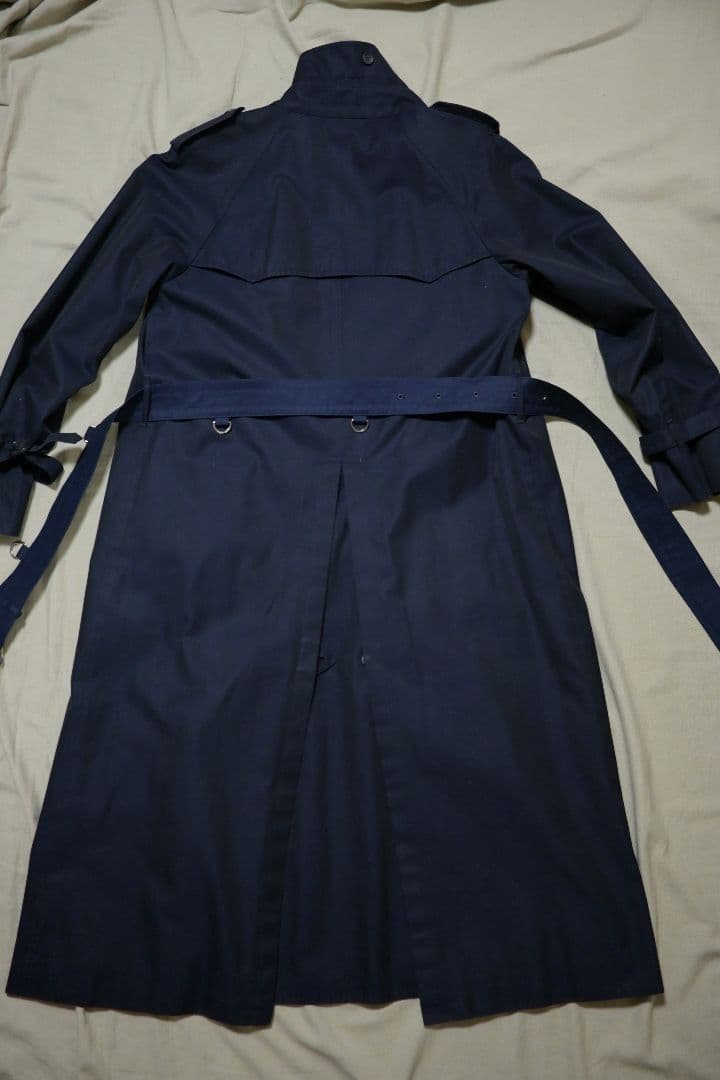ジャケット・アウター Aquascutum Trench Coat Dark Navy