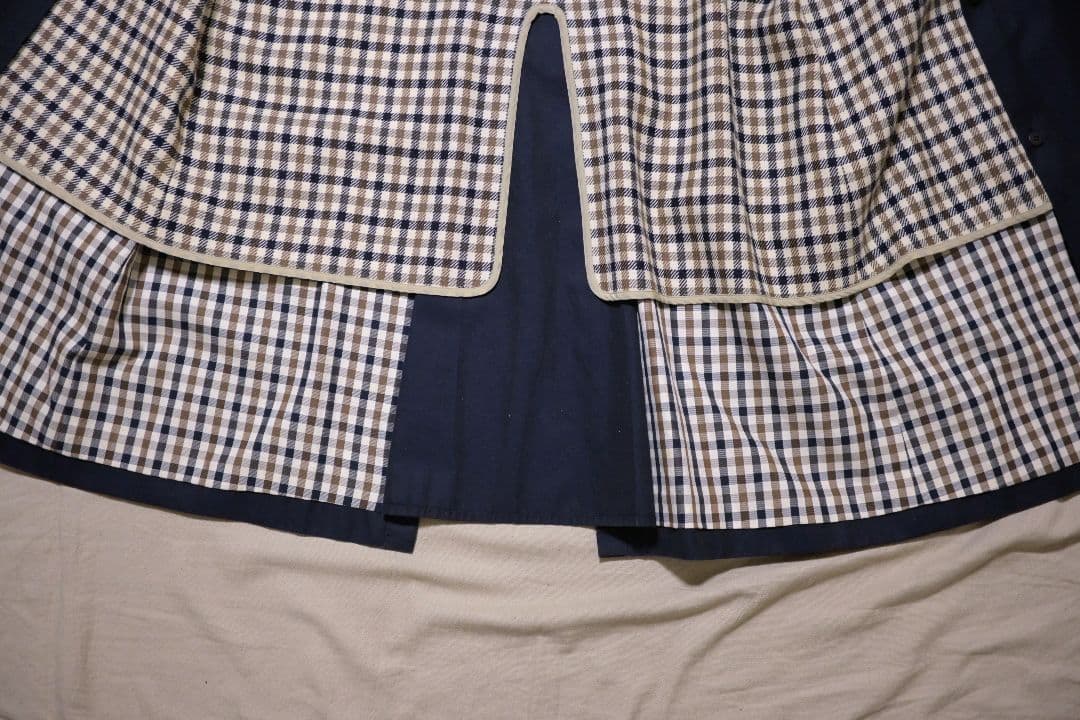 ジャケット・アウター Aquascutum Trench Coat Dark Navy