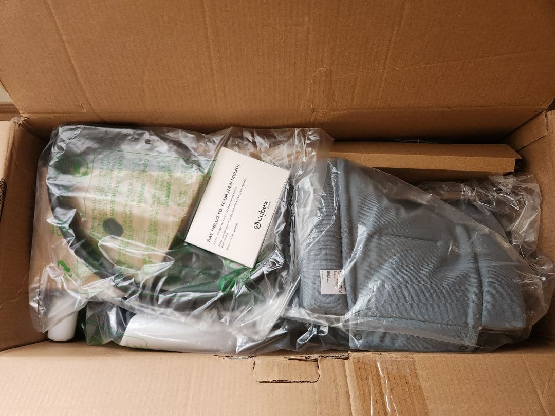 【新品未使用】cybex メリオカーボン、ストーミーブルー