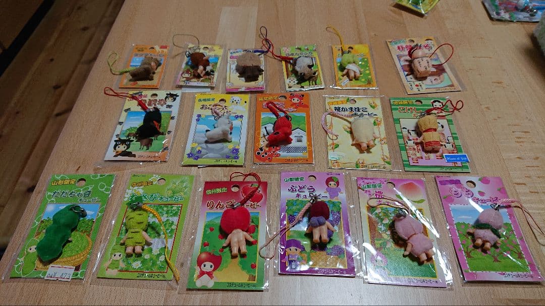 新品ご当地キューピーちゃん根付25個＋おまけ