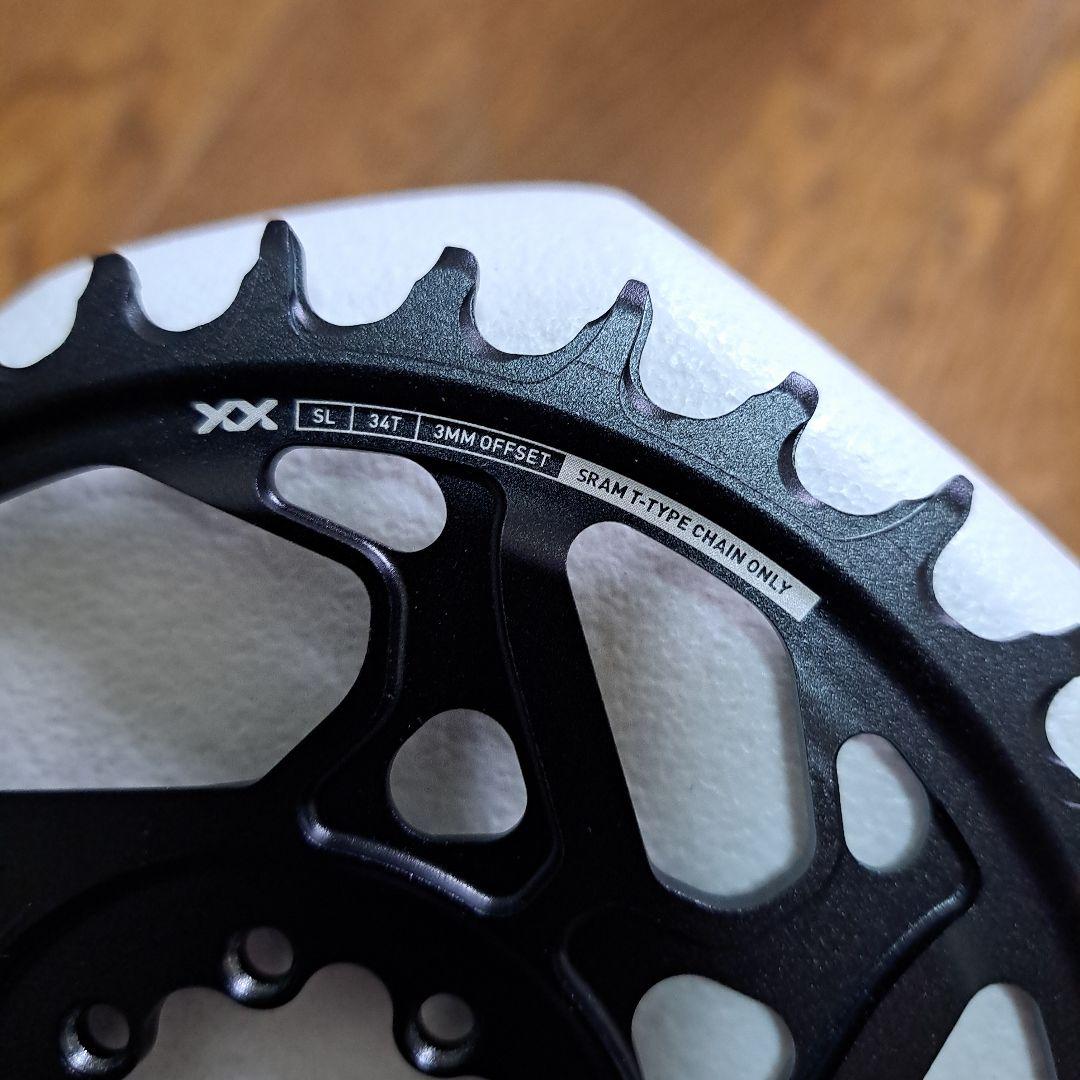 SRAM eagle xxsl 170クランク 34tチェーンリング