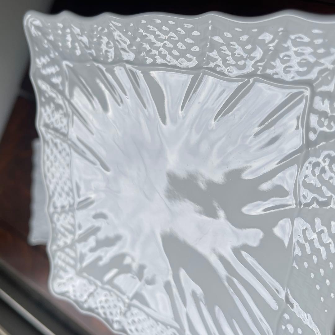 希少　リチャードジノリ　ベッキオホワイト　スケエアプレート　15cm 7セット