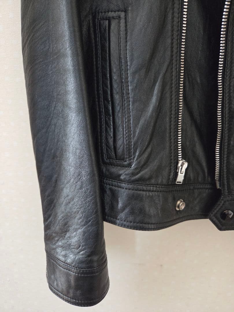 SAINT LAURENT 15AW エディ期 レザージャケット 44サイズ
